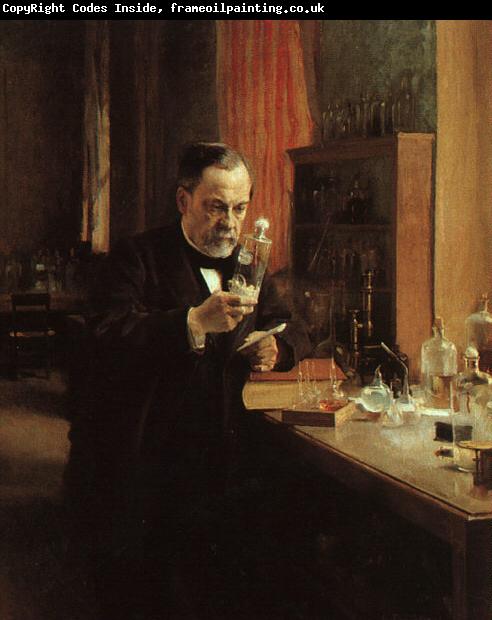 Albert Edelfelt Portrait of Louis Pasteur